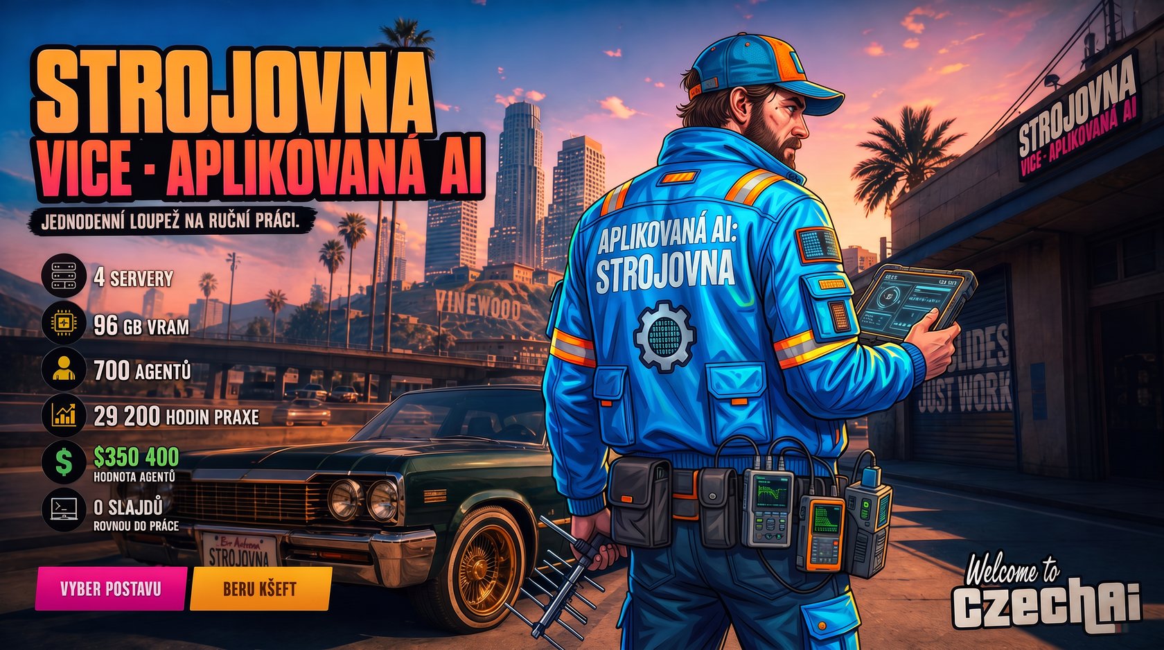 STROJOVNA — Vice · Aplikovaná AI
